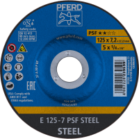 Круг шлифовальный E 125-7 PSF STEEL (471142)