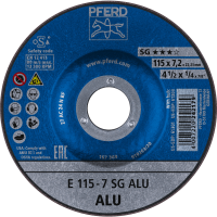 Круг шлифовальный E 115-7 SG ALU (475393)