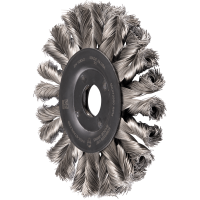 Щетка дисковая плетеная POS RBG 12512/22,2 CT INOX 0,35HD (491379)
