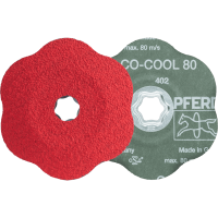 Диск фибровый CC-FS 125 CO-COOL 80 CONTOUR (417027)