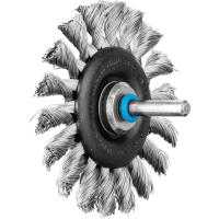 Щетка дисковая плетеная с хвостовиком RBG 7006/6 INOX 0,35 (220641)