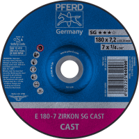 Круг шлифовальный E 180-7 ZIRKON SG CAST (640906)