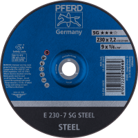 Круг шлифовальный E 230-7 SG STEEL (470169)
