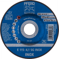 Круг шлифовальный E 115-4,1 SG INOX (457627)